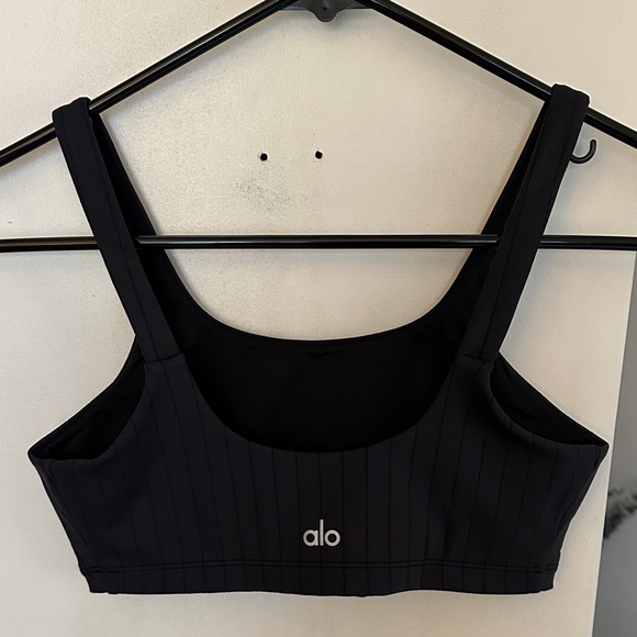 ALO Yoga Other - NWOT ALO Yoga Pinstripe Sports Bra- Size Small